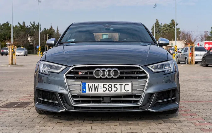 audi Audi A3 cena 95000 przebieg: 76000, rok produkcji 2018 z Warszawa